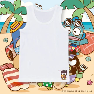 เสื้อซับในเด็ก เสื้อกล้ามเด็กชายลาย ซานรีโอ้เวิร์คเอ้าท์ ระบายอากาศได้ดี ไซส์ 1-11ปี #เสื้อกล้าม