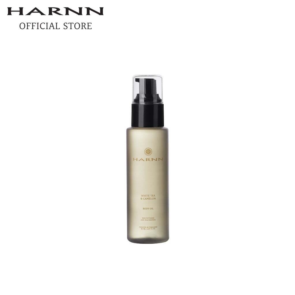 HARNN WHITE TEA & CAMELLIA BODY OIL 85ML