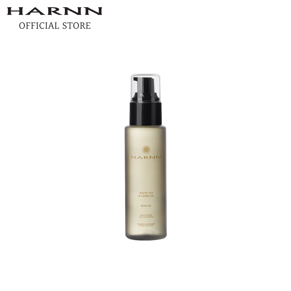 HARNN WHITE TEA & CAMELLIA BODY OIL 85ML