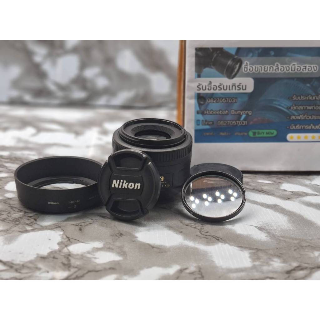 เลนส์กล้องถ่ายรูป Nikon 35-1.8