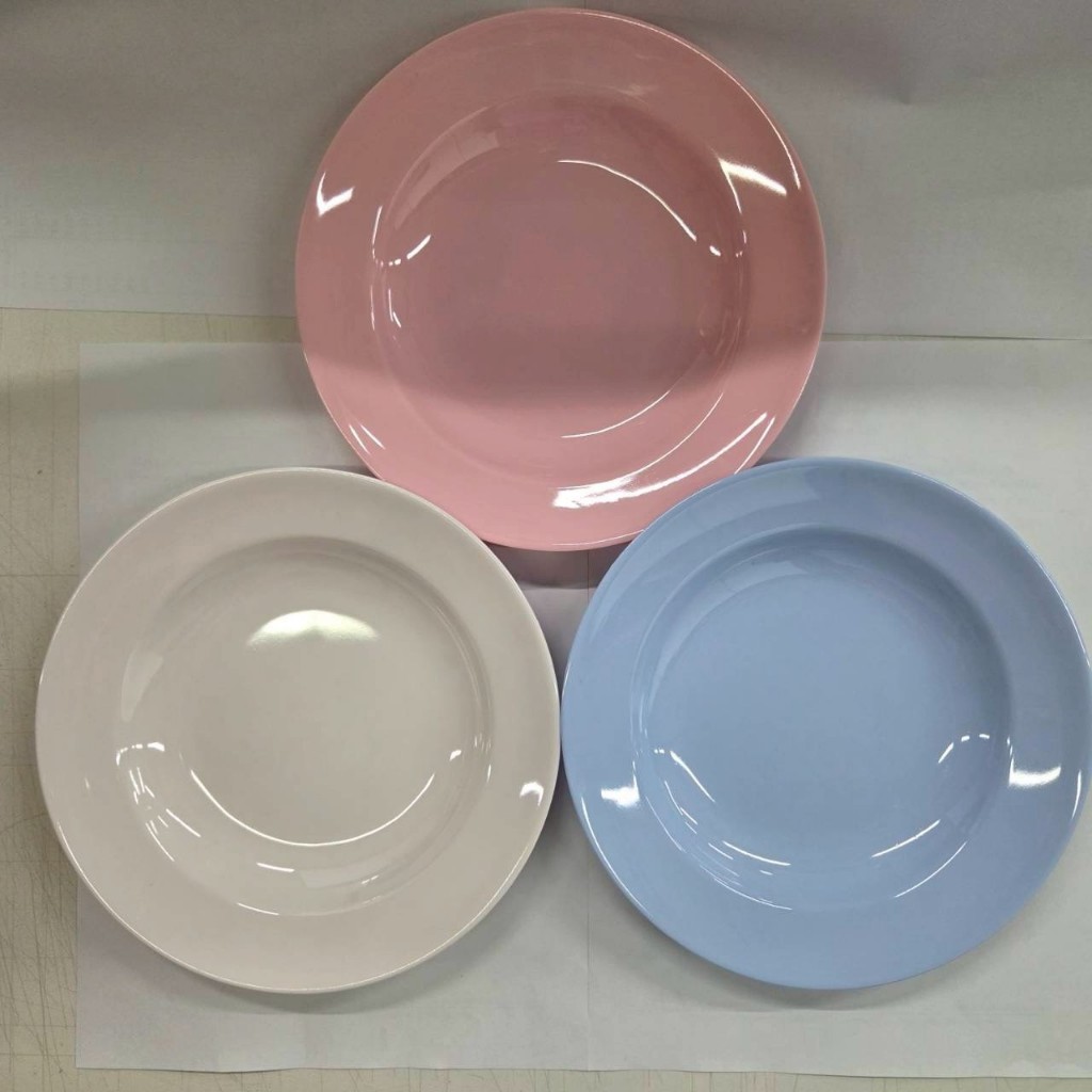 จานเมลามีนทรงลึก ขนาด 8 นิ้ว เบอร์ 1001-8 ตราถ้วย Melamine ware