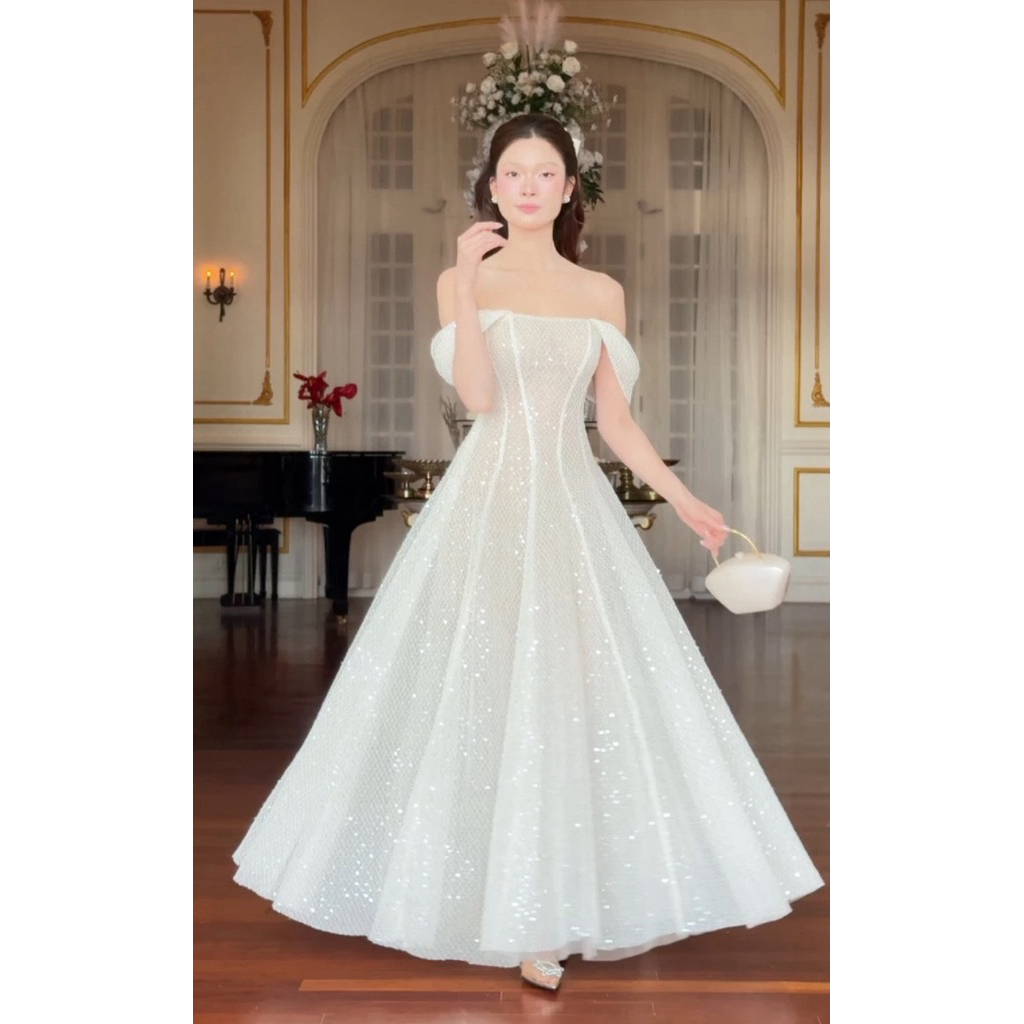 🎀Brand : sovintage lafine dress 🎀(สินค้าพรีออเดอร์10-15 วัน)