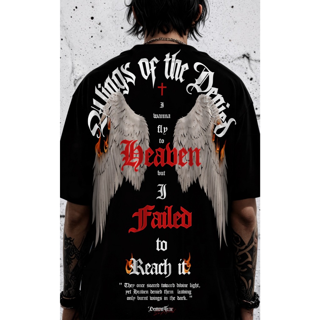 เสื้อ DemonTear "WING OF THE DENIED"