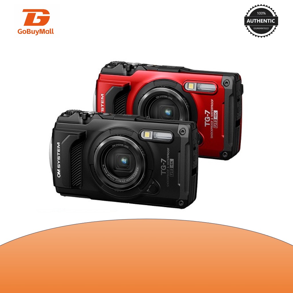 Olympus OM System Tough TG-7 Waterproof Digital Camera – BRAND NEW