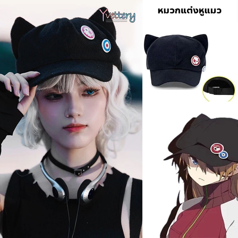 ร้านค้าไทย🔥cosplayหมวกผู้หญิง แต่งหูแมว น่ารัก สีพื้น แฟชั่น สไตล์ลำลอง คุณภาพสูง สไตล์ญี่ปุ่นหมวกแก็ป