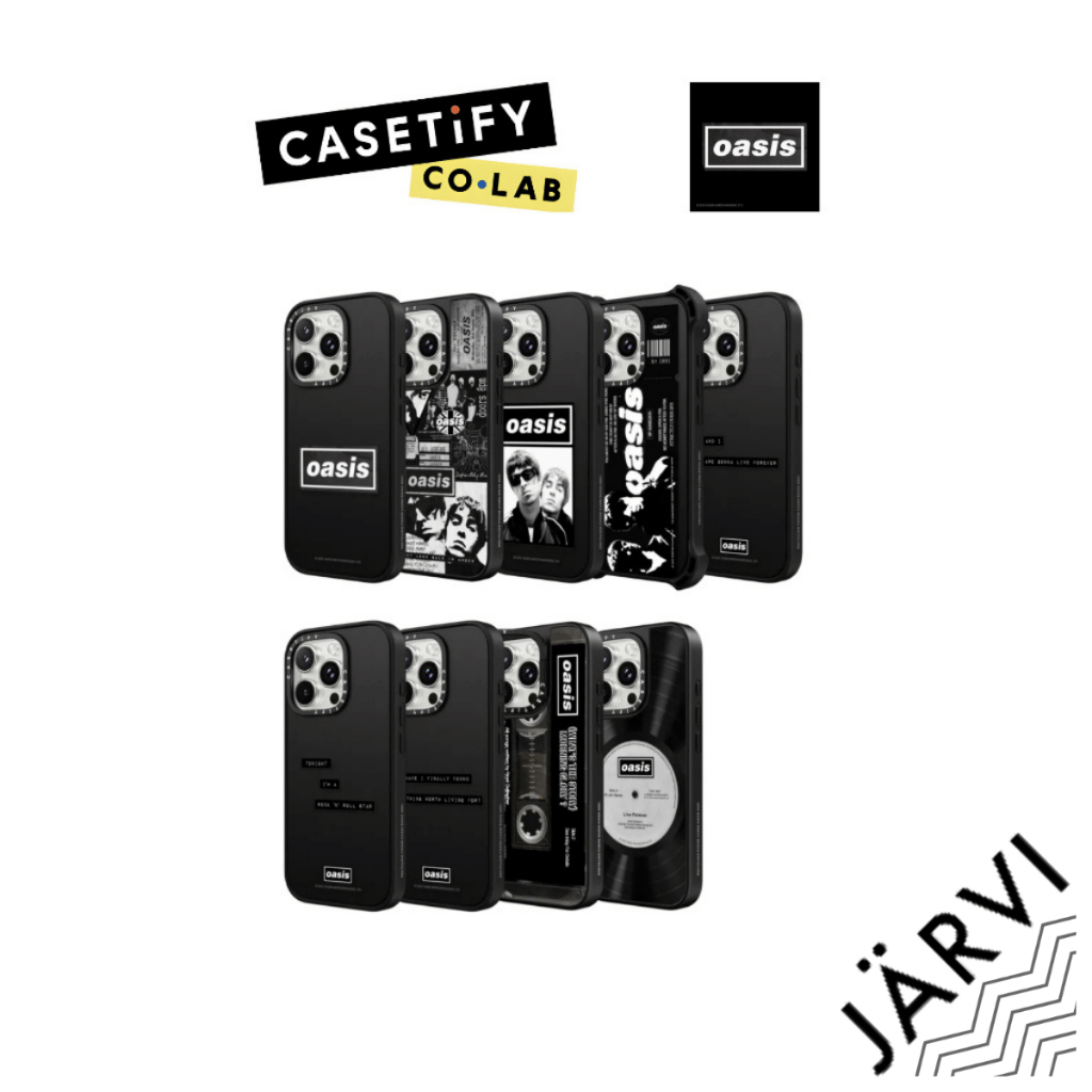 [ส่งด่วน/พร้อมส่ง] CASETiFY | Co-Lab Oasis #For iPhone #แท้