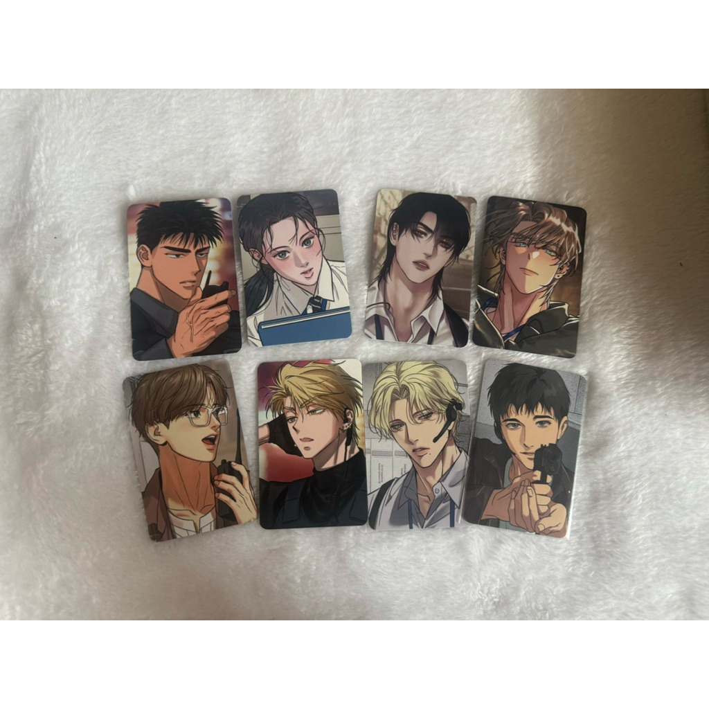 พร้อมส่ง การ์ด ม่านฮวา Lezhin ซออิน ยองอุง ซออินตำรวจ ซออินสเป ซออินเสยผม