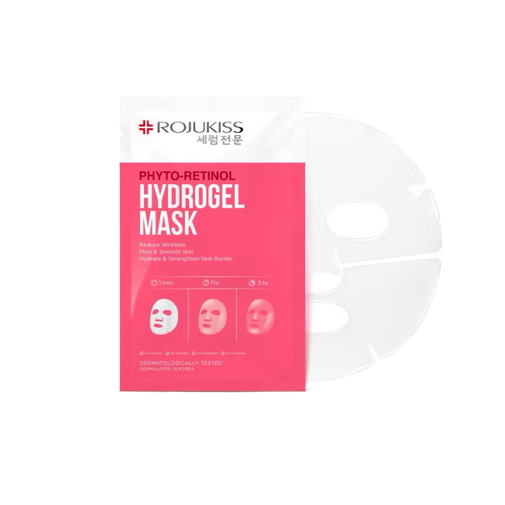 [ ซอง ] Rojukiss Niacinamide / PDRN Hydrogel Mask โรจูคิส ไนอาซินาไมด์ / พีดีอาร์เอน มาส์ก 33g. - รูปที่ 3
