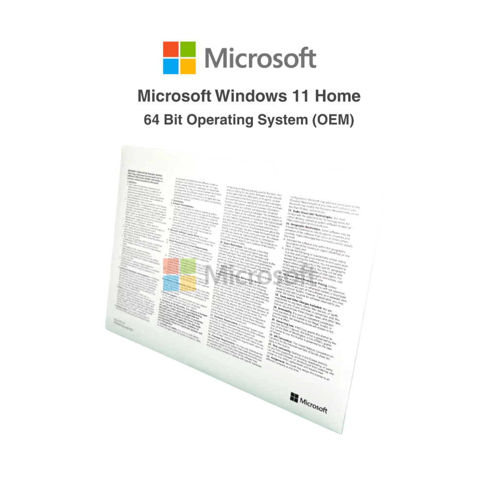 [Software] Microsoft Windows 11 Home 64Bit Operating System (OEM) thumbnail 4