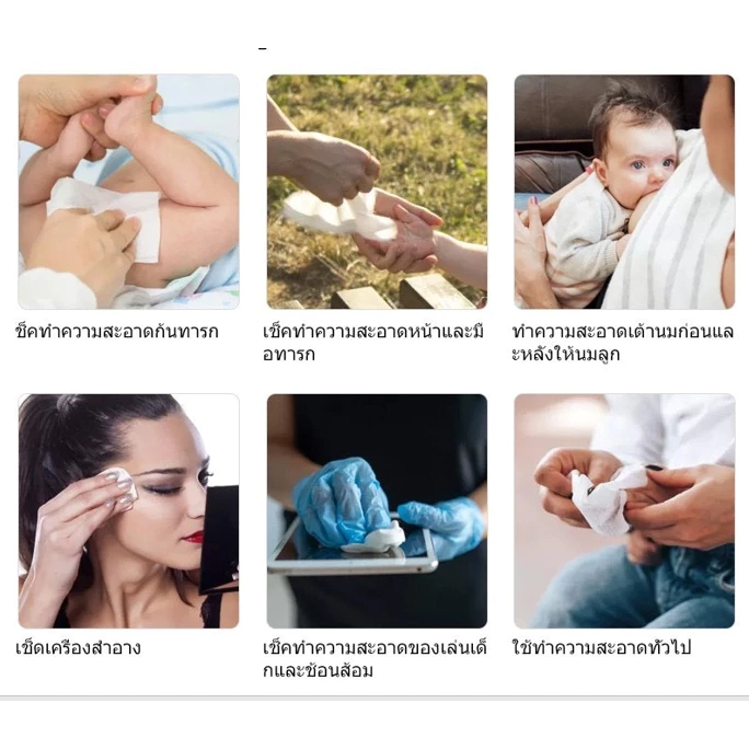 (พร้อมส่ง!) ทิชชู่เปียก Baby wipes ผ้าเปียก กระดาษเปียกห่อเล็ก ทิชชู่เช็คทำความสะอาด ทิชชู่เปียกเด็ก กระดาษทำความสะอาด