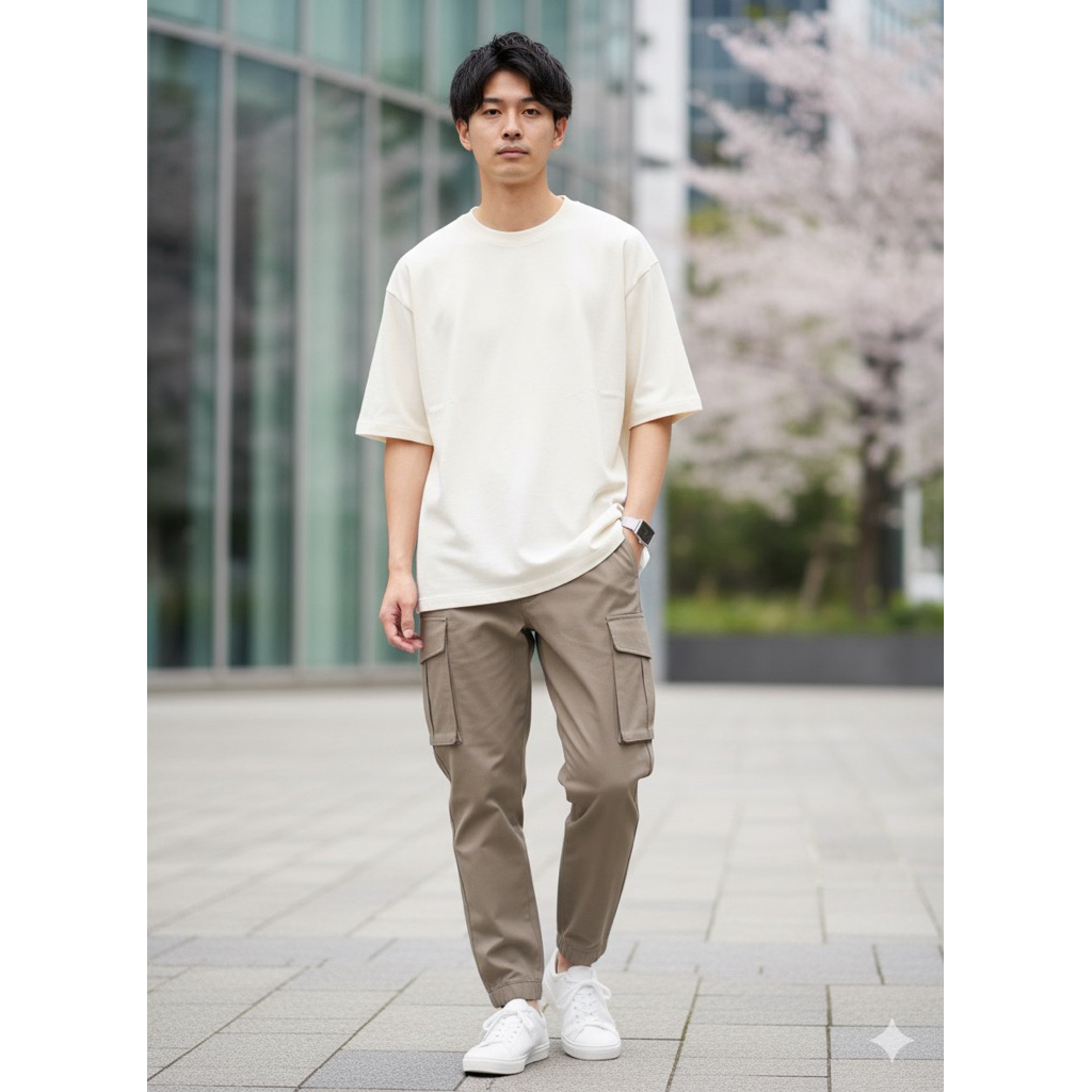 GU man cargo pants แท้