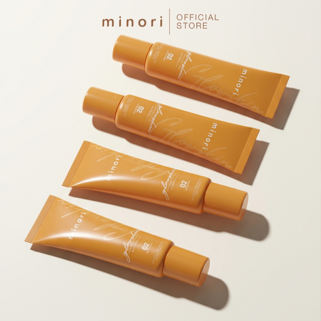 รองพื้น มิโนริ ไม่ต้องทาแป้งทับ กันแดด SPF50PA+++ ปกปิด พร้อม บำรุง ในหลอดเดียว ให้ลุคธรรมชาติ