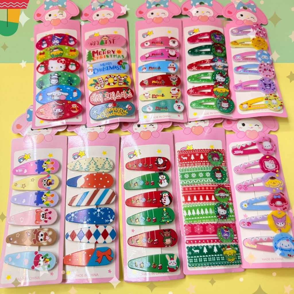 【พร้อมส่งในไทย】รวมคลิปหมีพูสไตล์เจ้าหญิง! 6 รูปแบบน่ารัก คลิปคู่ มีราคาเพียงเล็กน้อย ควรทำรายการเร่งด่วน! 👑💕