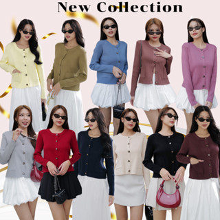 INTUON #IN00032 แขนยาวไหมพรมผ้าพรีเมียมมากหนานิ่ม ใส่สบาย กร…