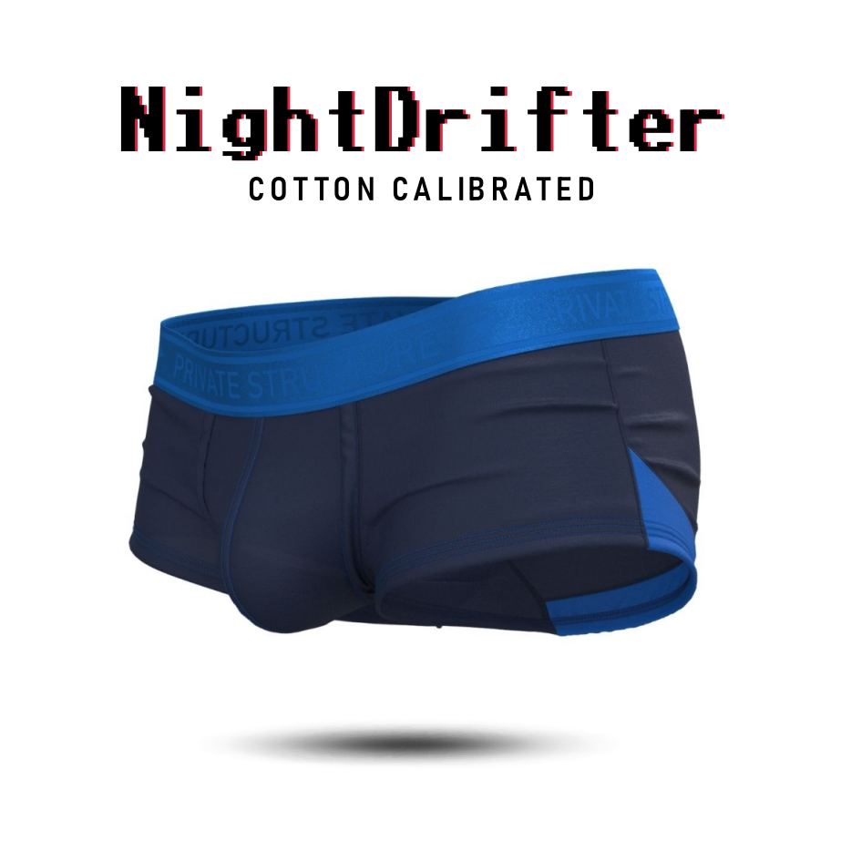 [SALE] Private Structure กางเกงชั้นในชาย รุ่น Night Drifter Trunk – Skyline Navy [4806]