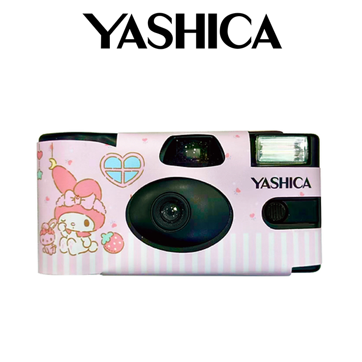 กล้องฟิล์มใช้แล้วทิ้ง YASHICA Single Use Film Camera(My Melody Clouded Comfort) ประกันศูนย์