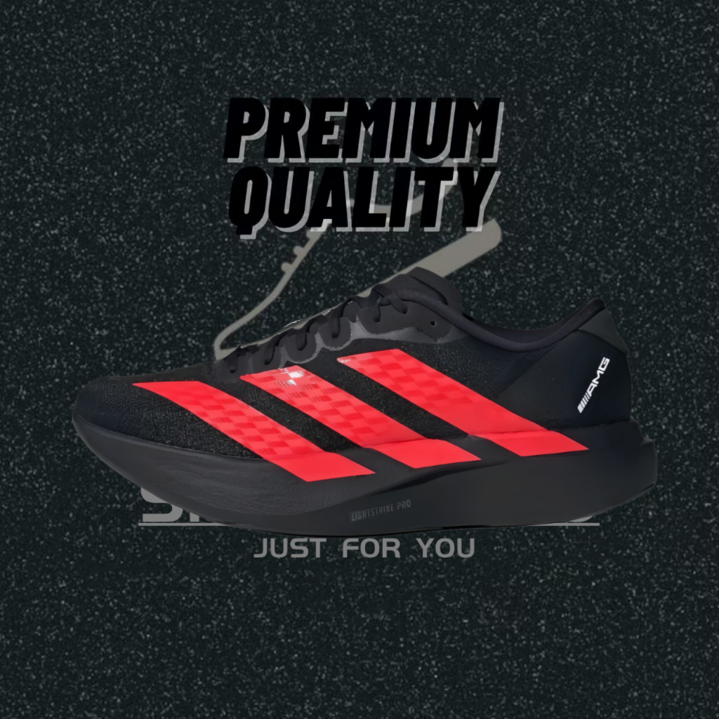 AMG Motorsport x adidas Adizero Evo SL สีดำแดง（ของแท้ 100 %）