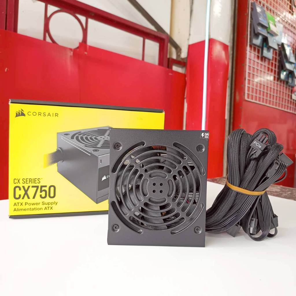 PSU 750W (80+ BRONZE) Corsair CX750 ประกัน J.I.B 22/9/2029