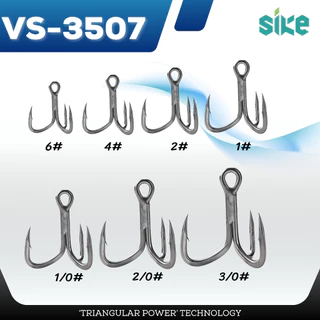 ตะขอเบ็ดสามง่าม SIKE VS - 3507