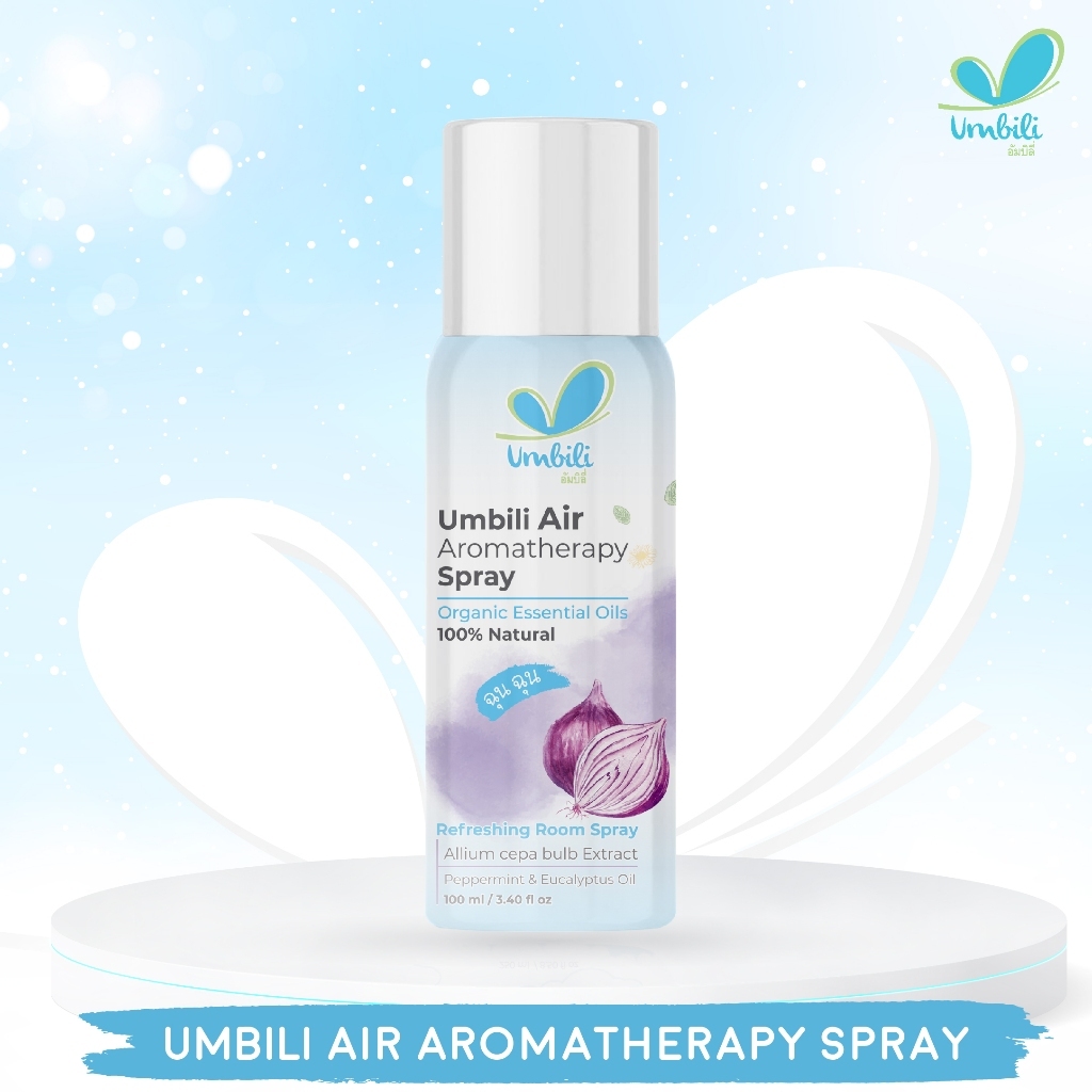 UMBILI AIR AROMATHERAPY SPRAY 100ML.สเปรย์ปรับอากาศ
