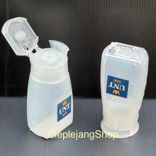 ขวดซอส ขวดบีบนมข้น ขวดใส่น้ำเชื่อม ฝาเปิด-ปิด คว่ำได้ 200ml UNT *ผลิตในไทย ปลอดภัยกับอาหาร*