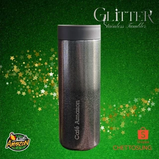 แก้วสแตนเลสคาเฟ่อเมซอน ขนาด 22 ออนซ์ รุ่น Glitter stainless tumbler