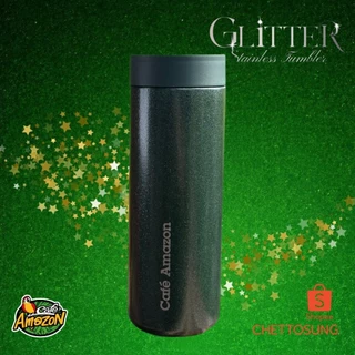 แก้วสแตนเลสคาเฟ่อเมซอน ขนาด 22 ออนซ์ รุ่น Glitter stainless tumbler