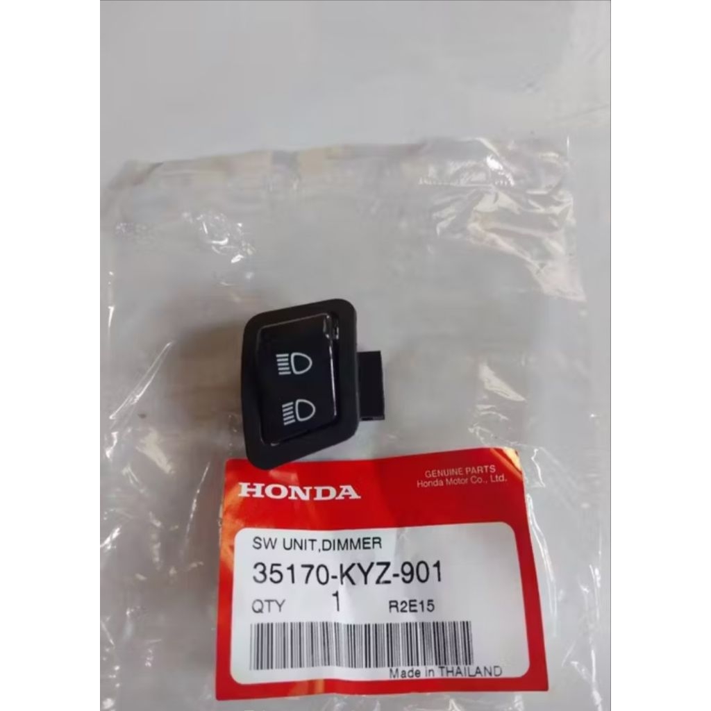 สวิทช์ไฟสูงต่ำ Wave110i ปี2009-2018 แท้เบิกศูนย์ 35170-KYZ-901 

