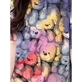 เสื้อยืดแฟชั่นผู้หญิงลายทางแขนสั้นคอกลม เนื้อผ้าดีใส่สบาย! New Fashion women's ร้านขายสินค้าจากโรงงาน #HAN SY SOCIETY