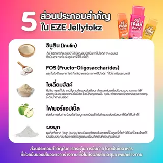 Body Shape EZE Jellytokz อีซี่ เจลลี่ท็อกซ์ รส Tamarind มะขามบ๊วย ดีท็อกซ์เจลลี่ ช่วยขับถ่าย