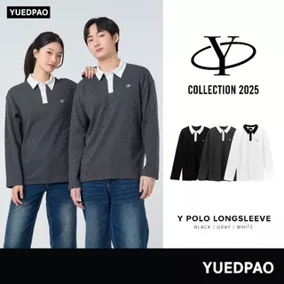 Yuedpao Polo Long Sleeve Y Collection 2025 ผ้าหนาทรงสวย ยับยากรีดง่าย เสื้อแขนยาว โปโลแขนยาว