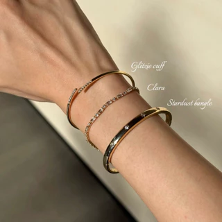 Socrush.bkk | GLITZIE BANGLE | SB-001 | กำไลข้อมือ กำไล เพชร