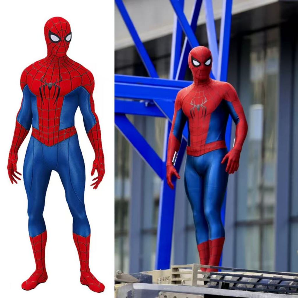 Spider 4 คอสเพลย์ BND แบรนด์วันใหม่เครื่องแต่งกายคอสเพลย์ ซุปเปอร์ฮีโร่ สเปนเด็กซ์ Zentai ชุด Spidey