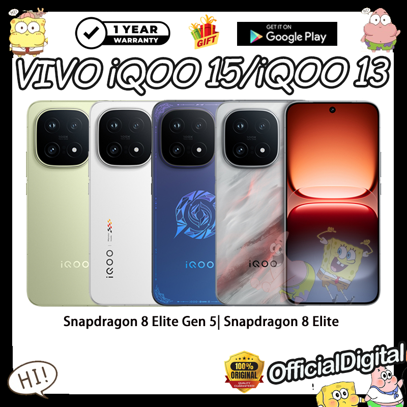 VIVO iQOO 15 Snapdragon 8 Elite Gen 5 7000mAh VIVO iQOO 13 Snapdragon 8 Elite | สนับสนุนไทยและ Googl
