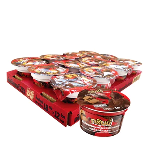 Grinny กรินนี่ ซีเรียลผสมครีม 18g (12 ถ้วย)
