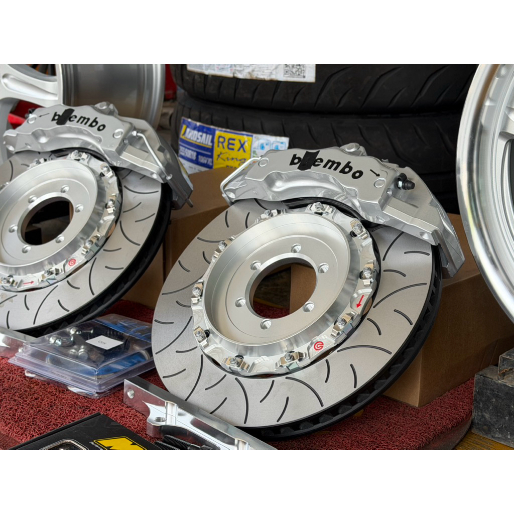 เบรคหน้า 17Z 18Z ครบชุดพร้อมอุปกรณ์