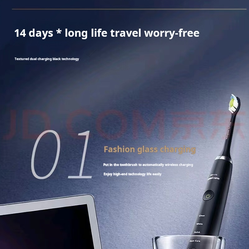 Philips Sonicare ฟิลิปส์ แปรงสีฟันไฟฟ้า DiamondClean รุ่น HX9914/75 (สีดำ) , HX9914/76 (สีชมพู)