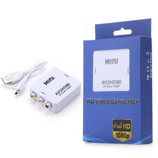 ตัวแปลงสัญญาณ HDMI to AV TV RCA Converter AV TO HDMI adapter