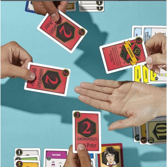 Monopoly Deal: Harry Potter Card Game (เกมการ์ด) – เล่นเร็ว จบไว! ดวลเวทมนตร์ สะสมไอเทมวิเศษ ราคา ถูกที่สุด ดีลบีเคเค แกลเลอรีภาพที่ 7
