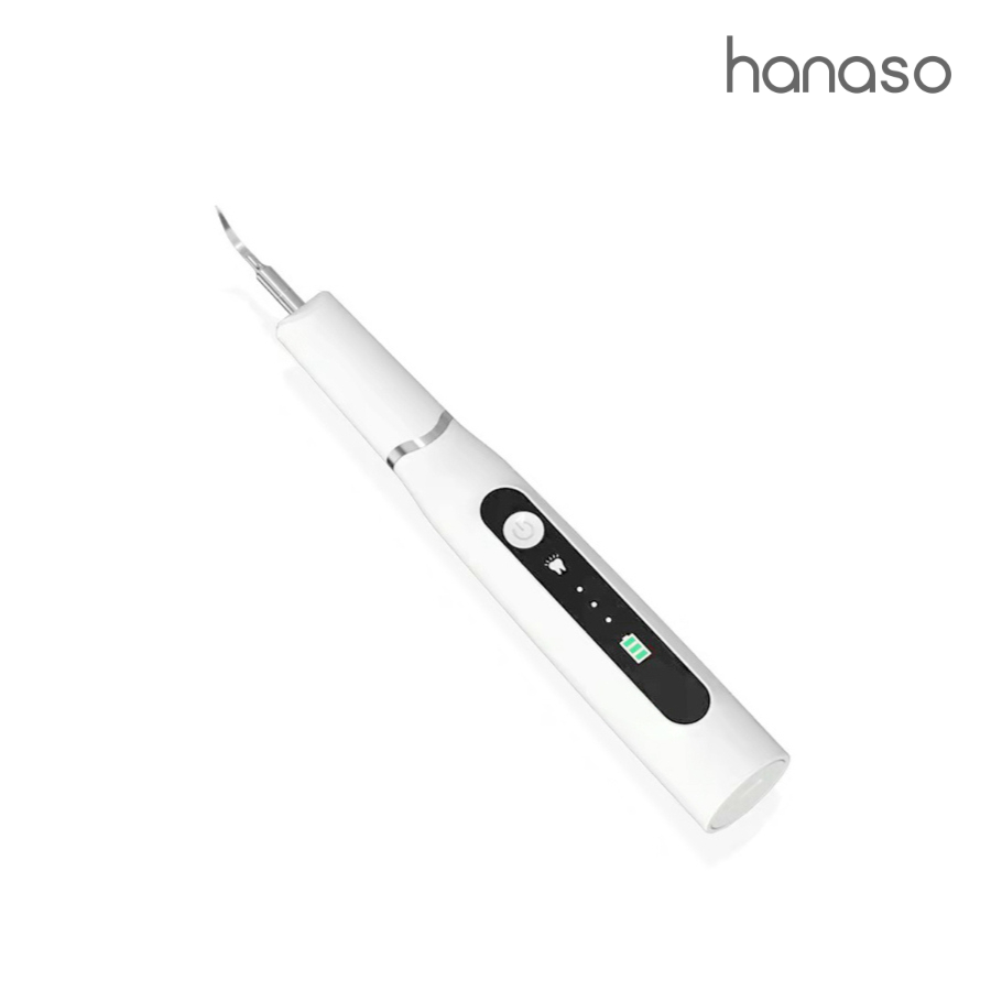 Hanaso ที่ขูดหินปูนไฟฟ้า เครื่องขูดหินปูนไฟฟ้า เครื่องขูดหินปูนในบ้าน ปลอดภัย ไม่เจ็บ  แบบพกพา