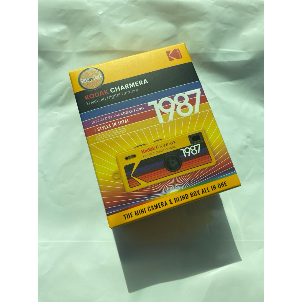 พร้อมส่ง!! Kodak Charmera Keychain Digital Camera Blind Box Collection