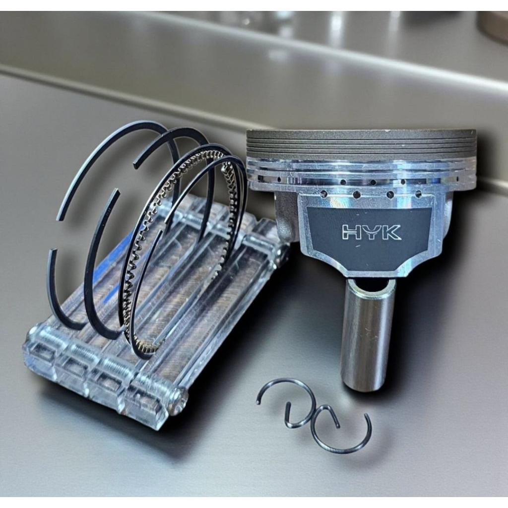 ลูกสูบฟอส ( FORGED) และแหวน  FORGED ขนาด 65  และ  66  มิล.สลัก 14*37 มิล