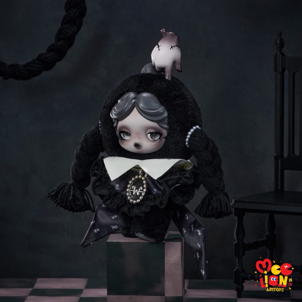 [Pre-Order] SkullPanda X Wednesday Plush **USA Exclusive**