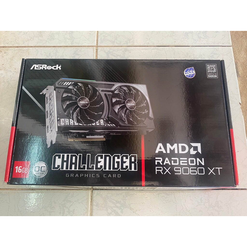 RX 9060XT Asrock Challenger 16GB