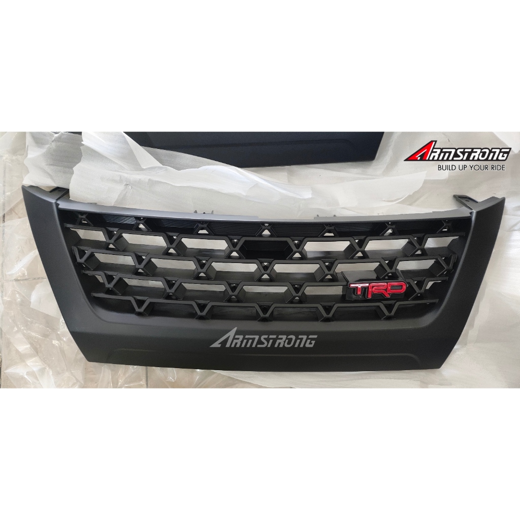 กระจังหน้า TOYOTA FORTUNER 2015 2019 2020 2024 ทรง TRD ดำด้าน / ดำเงา *พร้อมส่งจากไทย*
