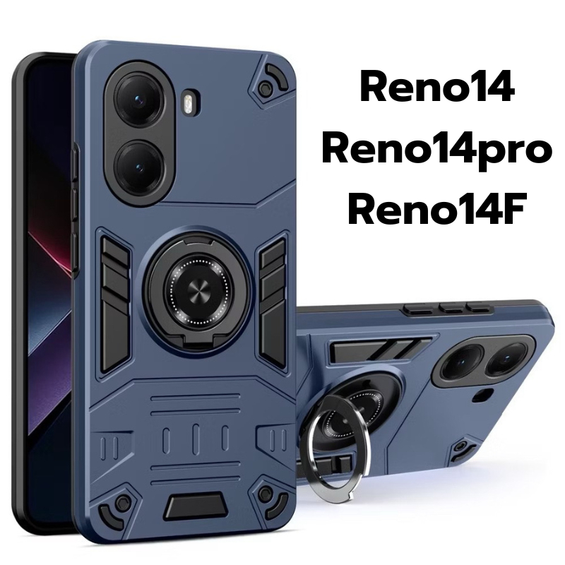 เคส โทรศัพท์ สำหรับ Reno14 / Reno14pro / Reno14F กันกระแทก ขาตั้ง 360 ํ พร้อมส่ง ทุกรุ่น 115