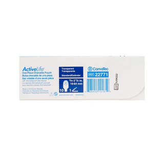 (ยกกล่อง) แป้นพร้อมถุงอุจจาระ Convatec Active Life (22771) (ยกกล่อง 10 ชิ้น)
