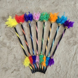 ไม้คฑาไม้ดรัมเมเยอร์เด็ก​ รุ่นมงกุฎ+ขนนก