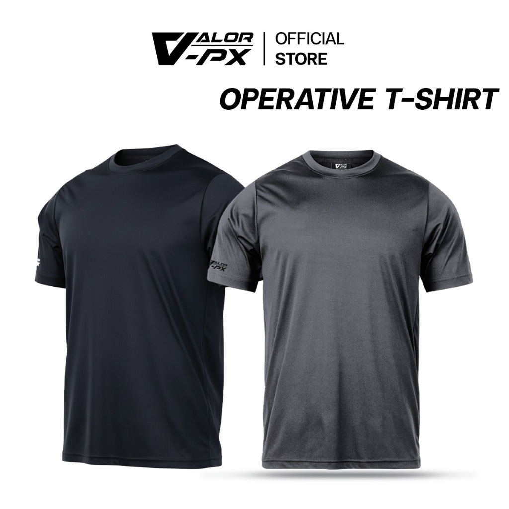 VALOR PX - Operative Tee T-Shirt เสื้อยืดคอกลม