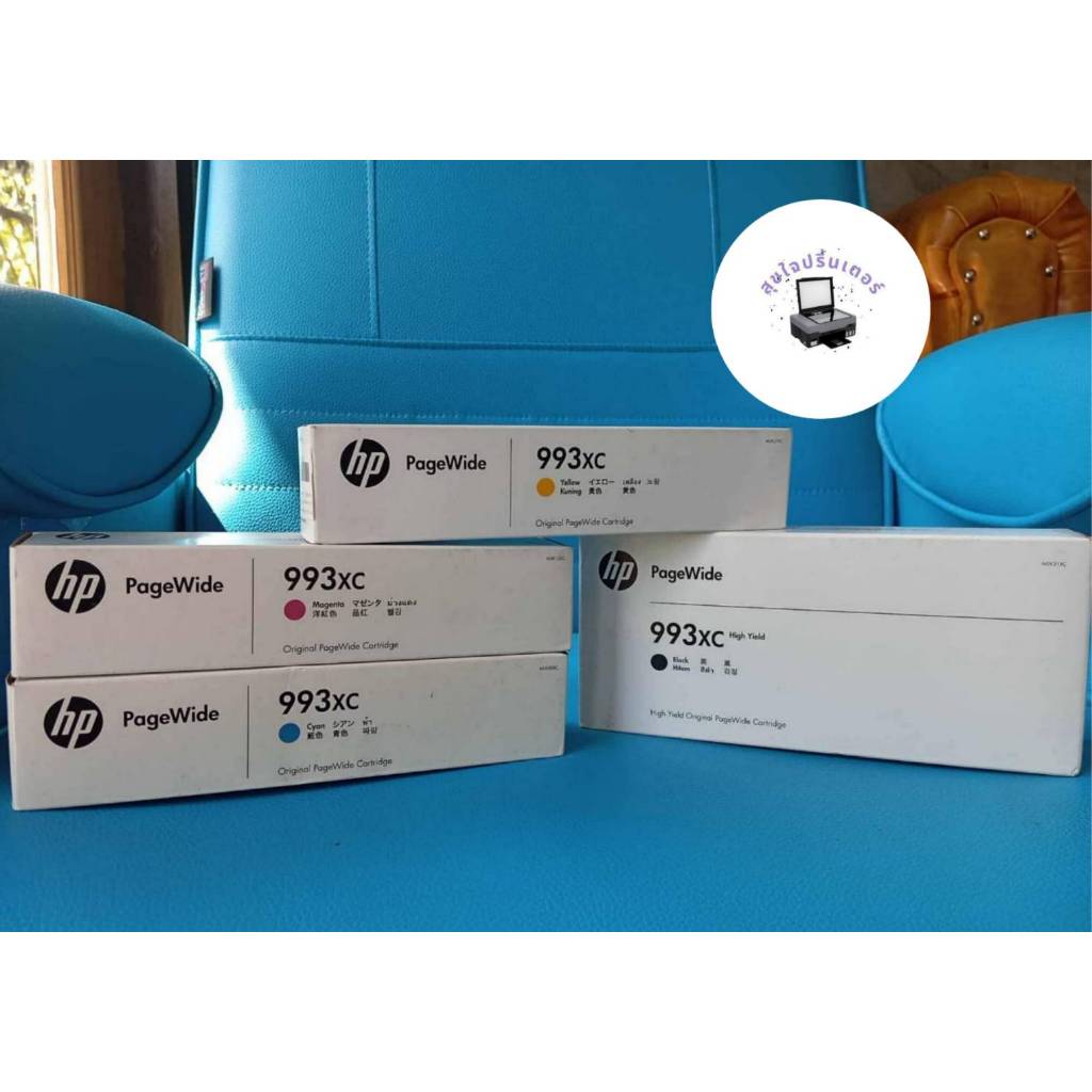 HP 993AC BK C M Y รับประกันของเเท้
